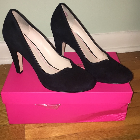 Plenty by Tracy Reese Shoes - Plenty by Tracy Reese black suede heels size 38.5